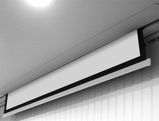 Ekran projektori Avtek Business Electric 300P, elektrik, Matt White, i bardhë