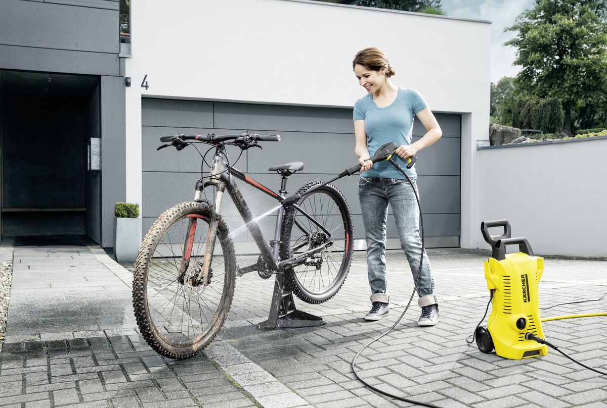 Lavapresë Karcher K 2 Power Control, 1400W, 110 bar, e verdhë
