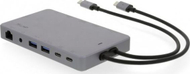 Dock USB C LMP LMP USBC DDOCK2, 2x 4K 60Hz, Power Delivery 100W, gri