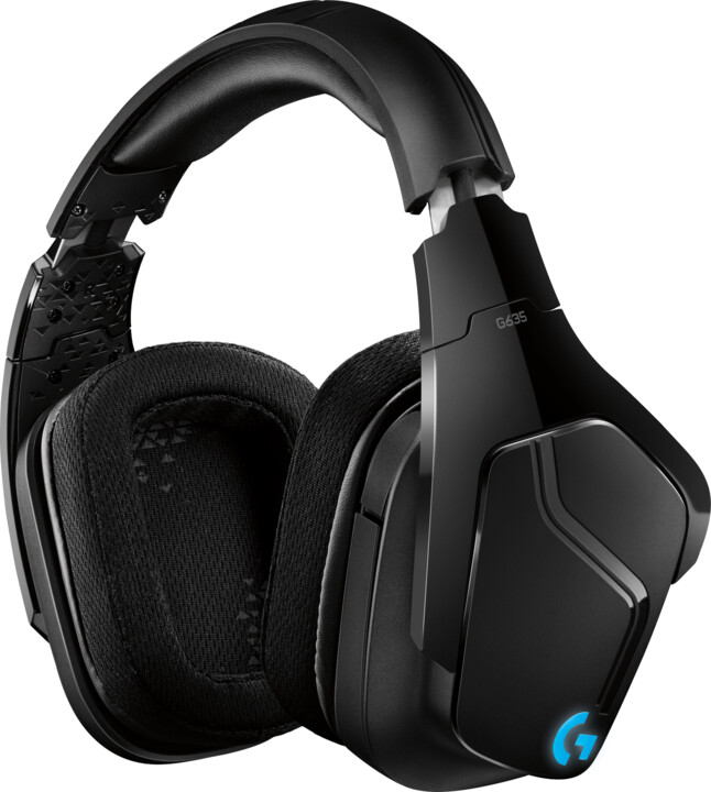[OUTLET] Kufje Logitech G635, të zeza