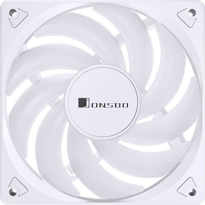Ventilator PC Jonsbo SL-120, 120 mm, RGB, i bardhë