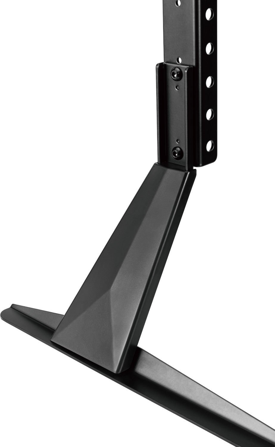 Bazë universale TV Mozos TS2, 23-75", deri 40 kg, e zezë mat
