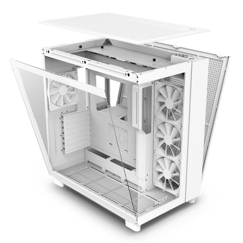 Kasë NZXT H9 Flow - E bardhë
