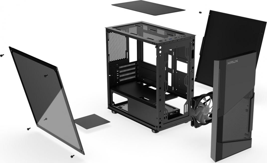 Kasë Krux Cosmo RGB, Mini Tower