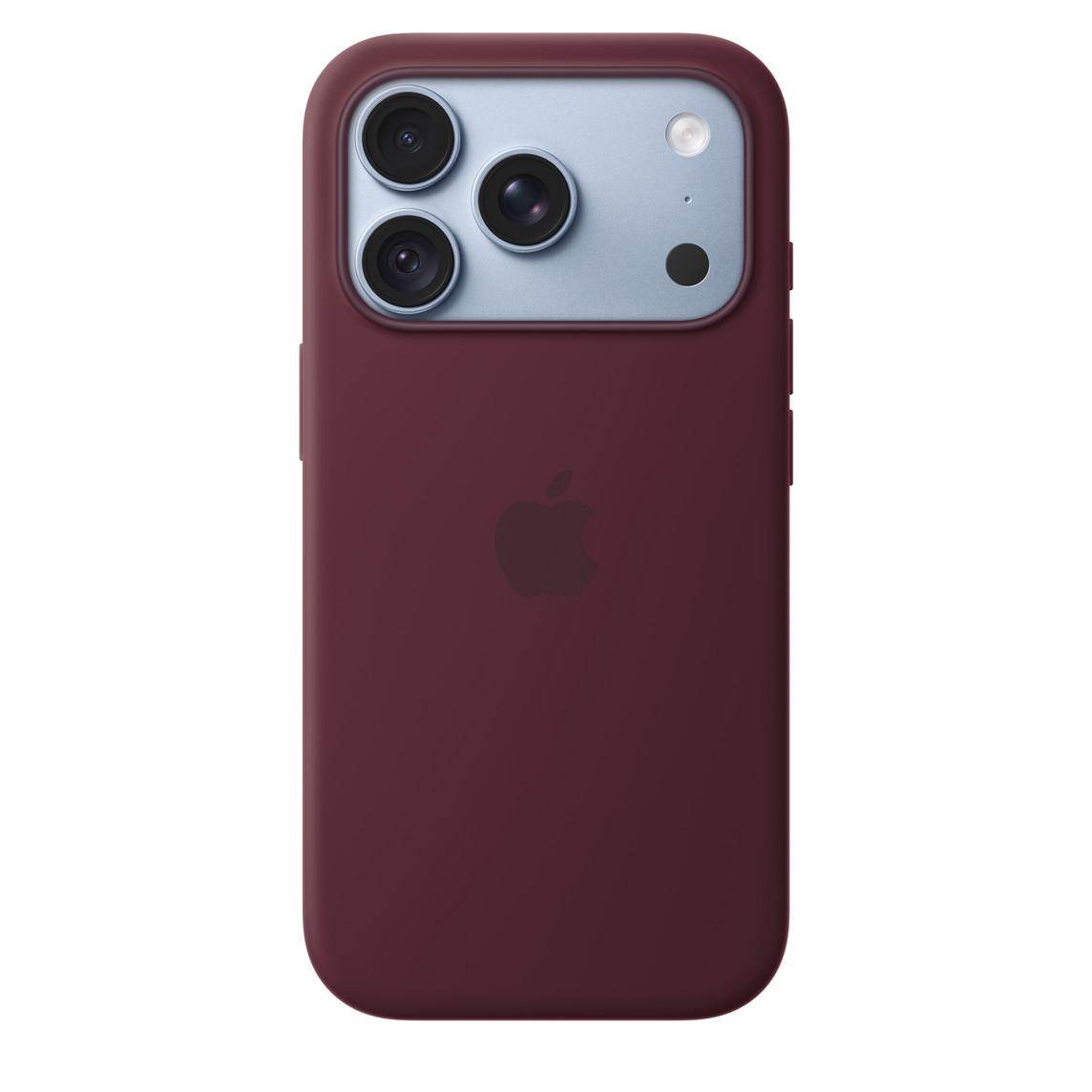 Apple iPhone 18 Pro Silicone Case with MagSafe, Burgundy