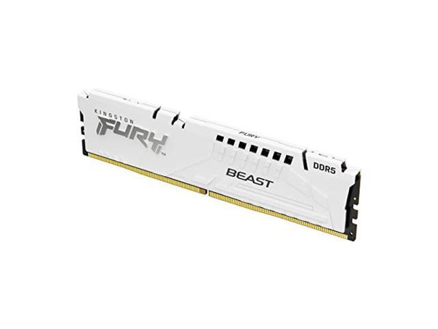 RAM Kingston FURY Beast, 16GB DDR5 5600MT/s, DIMM, e bardhë
