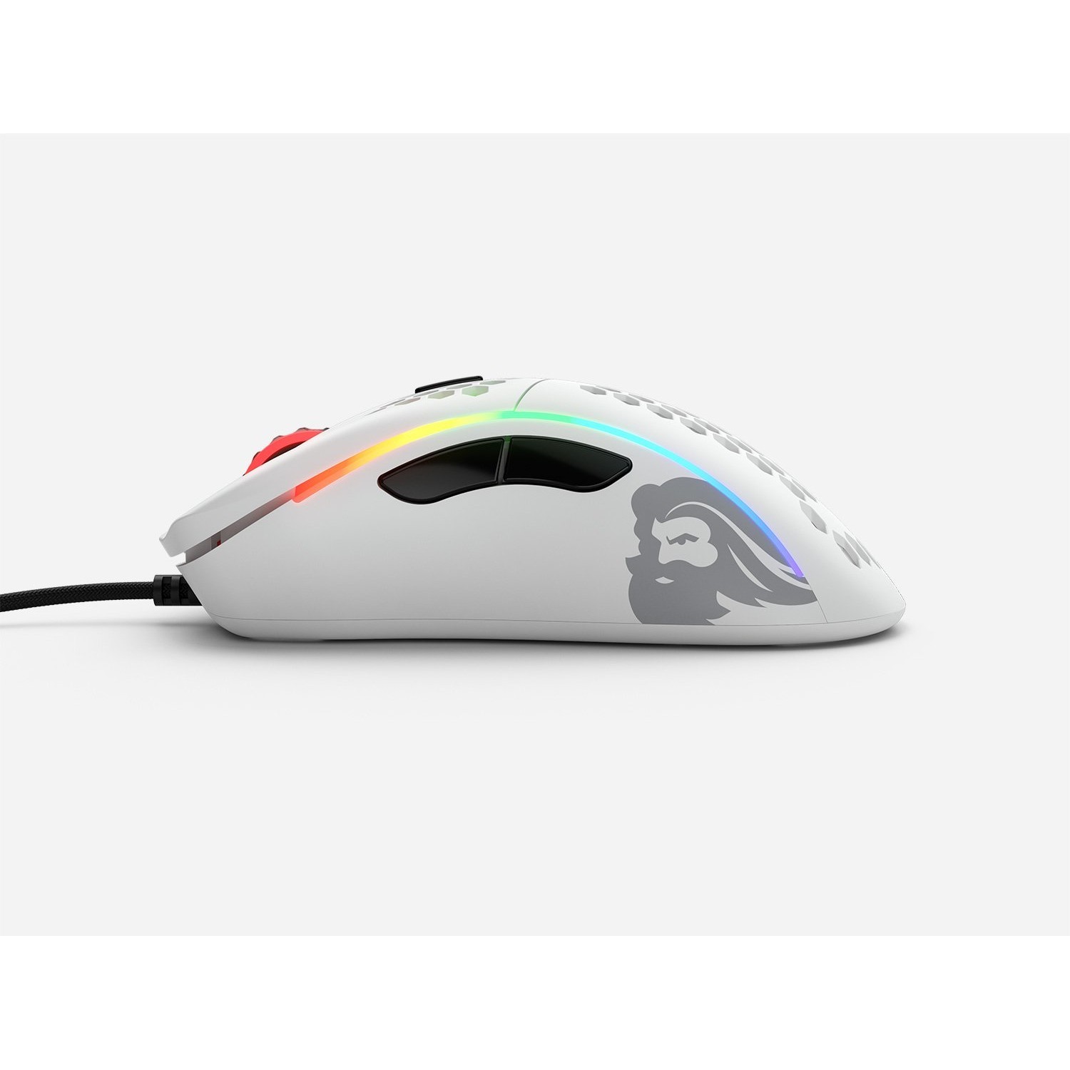 Maus Glorious Model D - USB 2.0, i bardhë
