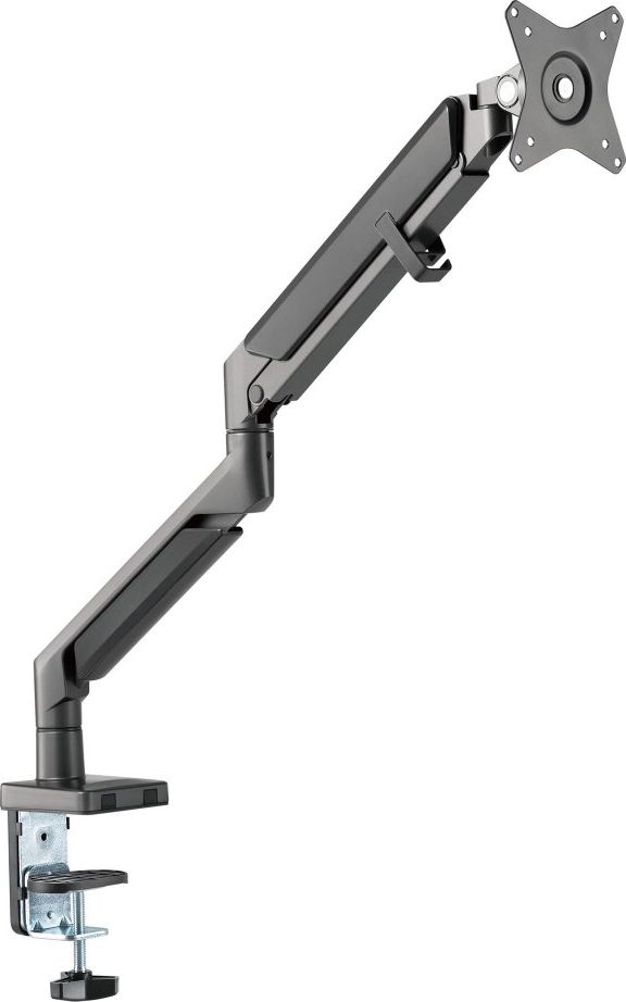 Mbajtëse tavoline për monitor Techly ICA-LCD 3712, 17"-32", krah me sustë gazi, e zezë