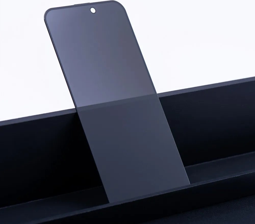 Xham mbrojtës privatësie OG Premium për Samsung Galaxy A24 4G dhe A25, tempered glass, i zi