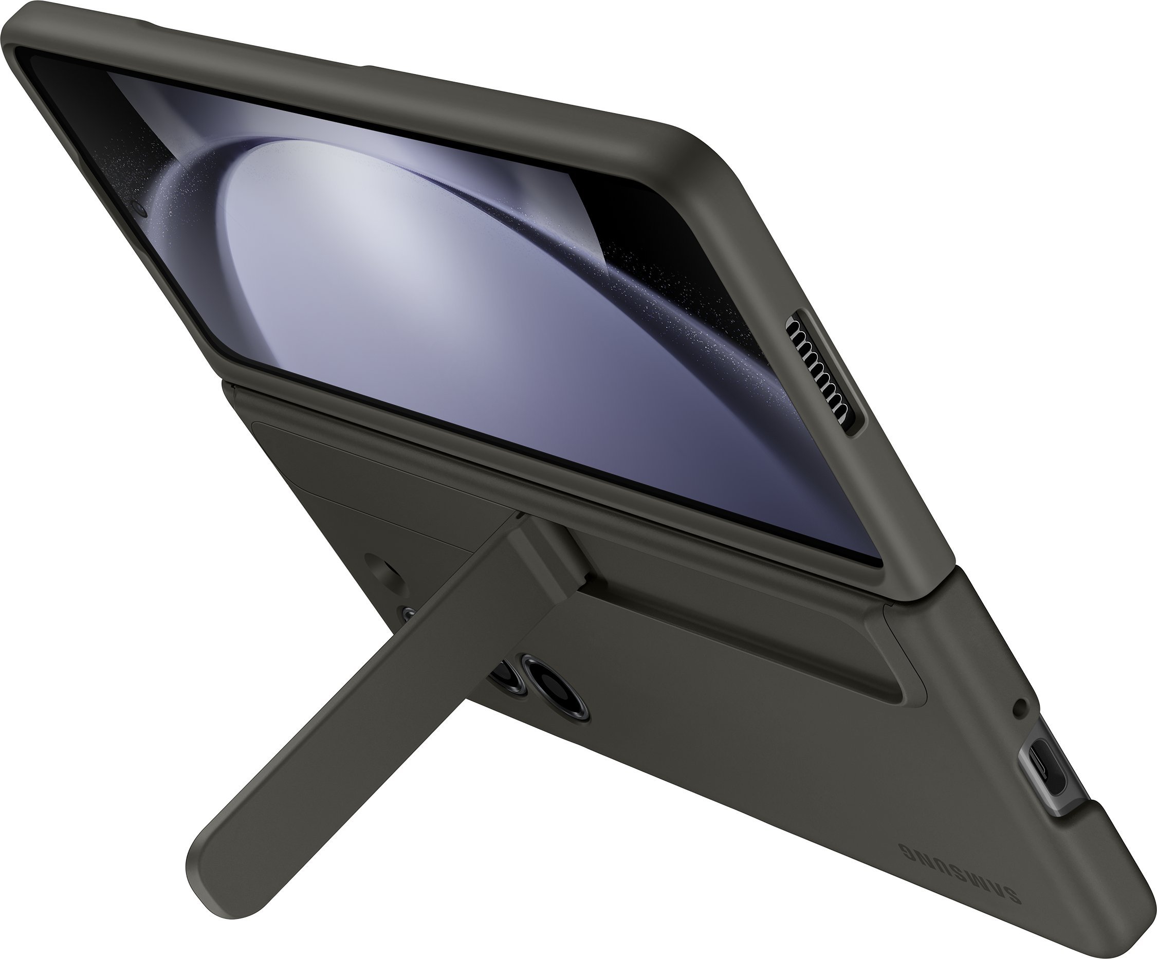Mbulesë mbrojtëse Samsung Standing Protective Cover with Strap, për Galaxy Z Fold5, me rrip, e zezë