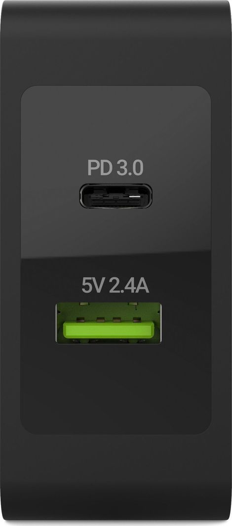 Karikues Green Cell 1x USB-A 1x USB-C, 3 A (CHAR10)