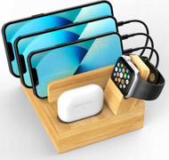 Stacion karikimi Easypix GoXtreme Vision 4K Impulse 4K, karikon 2 bateri, hyrje USB 5V 1A, ngjyrë druri