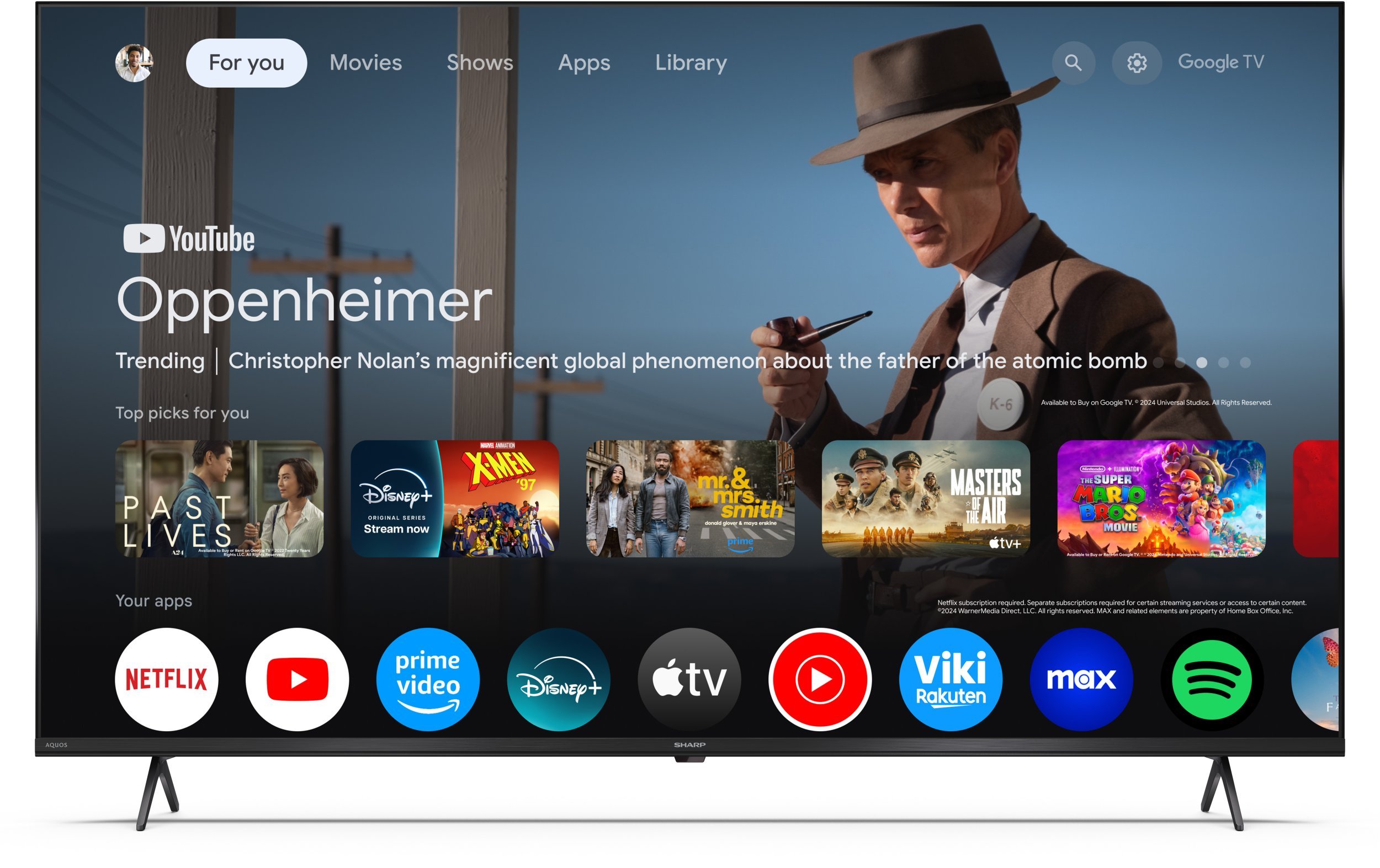 Televizor Sharp 55HL4265E, 55", 4K UHD, Smart Google TV, i zi