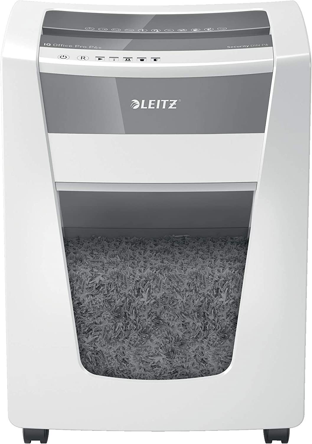 Makine grirëse dokumentesh Leitz Office Pro P6 Plus P 6, DIN P6, 30L, gri