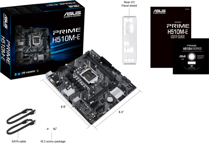 Pllakë amë ASUS PRIME H510M-E - Intel H510