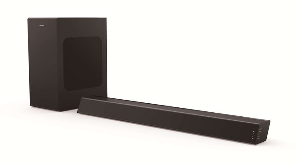 Soundbar-Subwoofer Philips TAB7305/10, 300W 2.1CH, bluetooth wireless