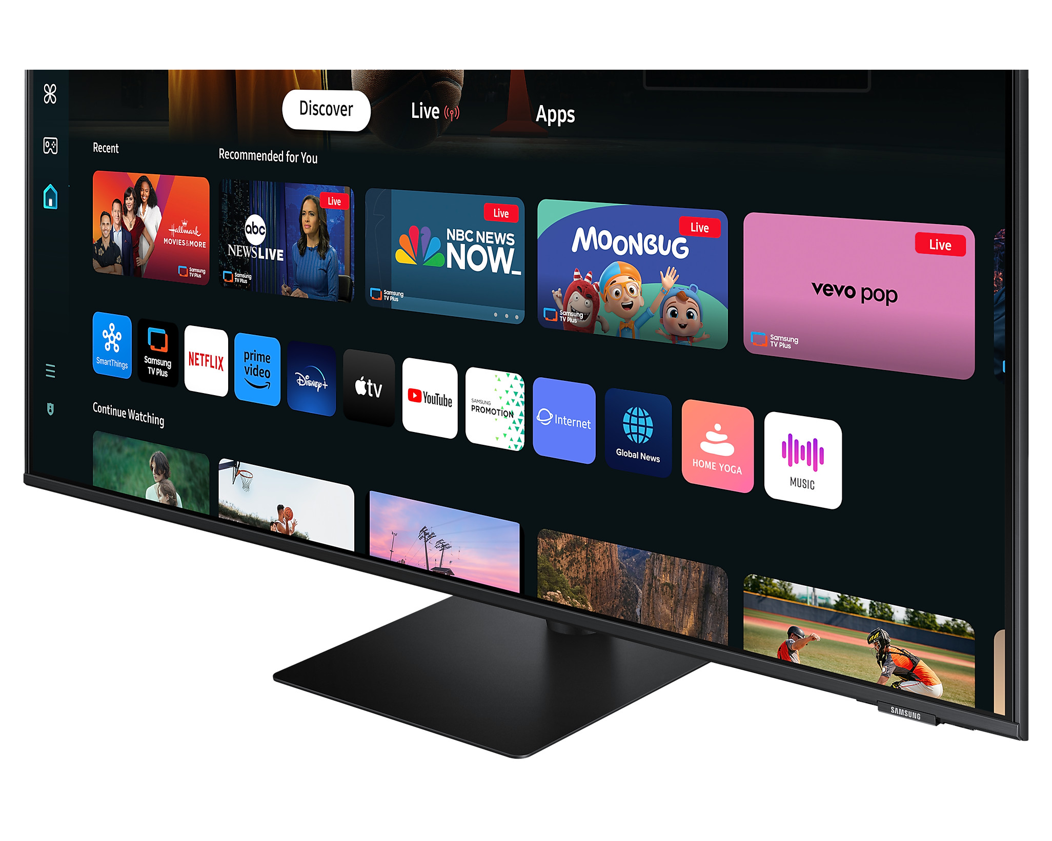 Monitor Samsung Smart M7, 43", VA, 4K UHD, i zi