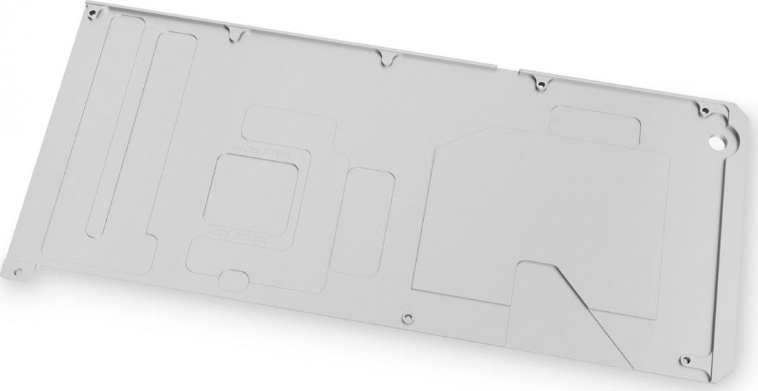 Pllakë mbështetëse grafike EK Water Blocks EK-Quantum Vector FTW3 RTX 3070 Ti, për RTX 3070 Ti FTW3, nikeli, argjendtë