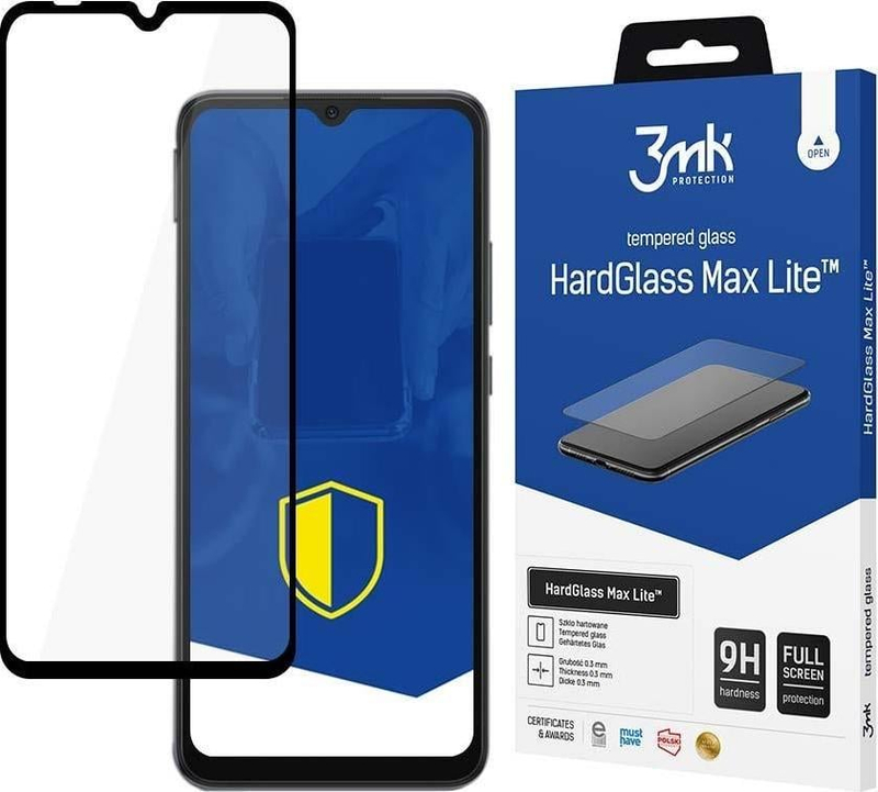 Mbështjellës telefoni 3MK HG Max Lite Xiaomi Redmi 10C, fleksibël, i zi