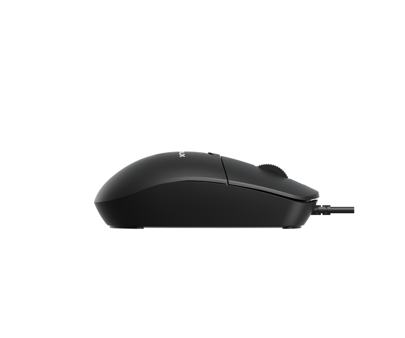 Set tastierë dhe maus Serioux SRXK-SKBM996WD, me kabllo USB, DPI 800-1600, i zi