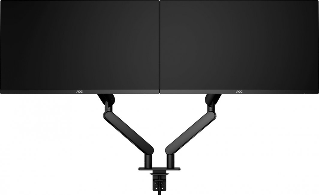 Mbajtëse monitori për tavolinë AOC, 2 monitora, 17" - 34" 