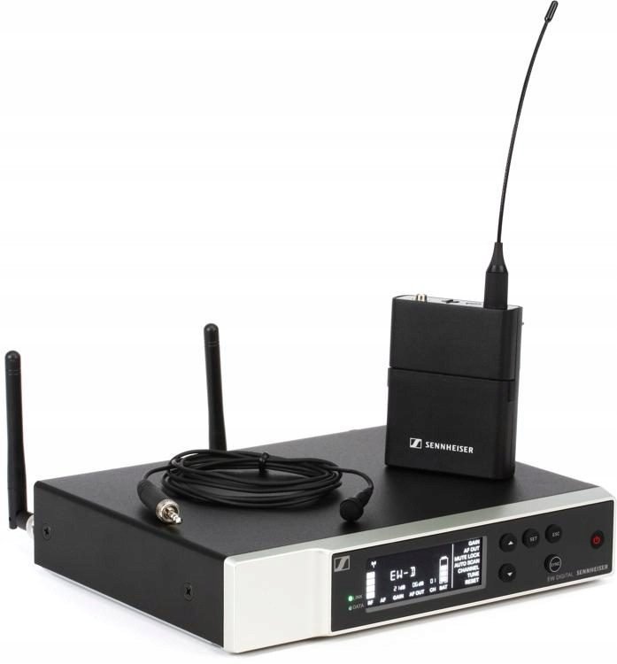 Set mikrofonësh wireless Sennheiser EW-D ME2, digjital, lavalier, 470-526 MHz