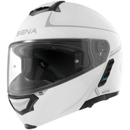 Helmetë moto Sena Impulse Flip Up, Bluetooth Mesh, madhësia XXL, e bardhë