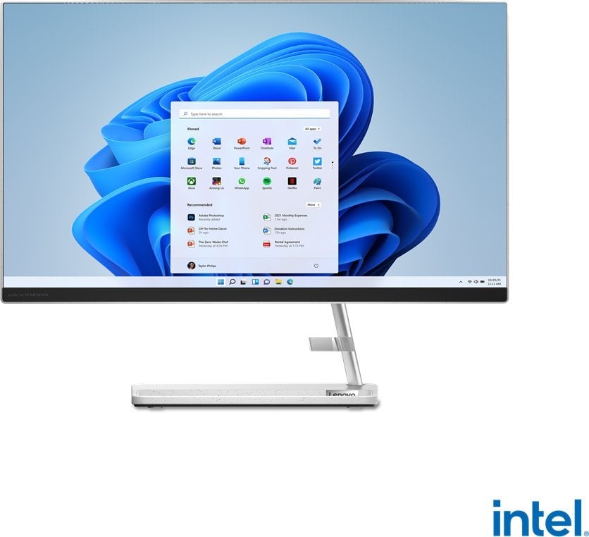 Komputer Lenovo IdeaCentre AIO 3 24IAP7, 23.8Intel Core i5-13420H, 16GB RAM, 512GB SSD, Integrated Graphic Card, i bardhë