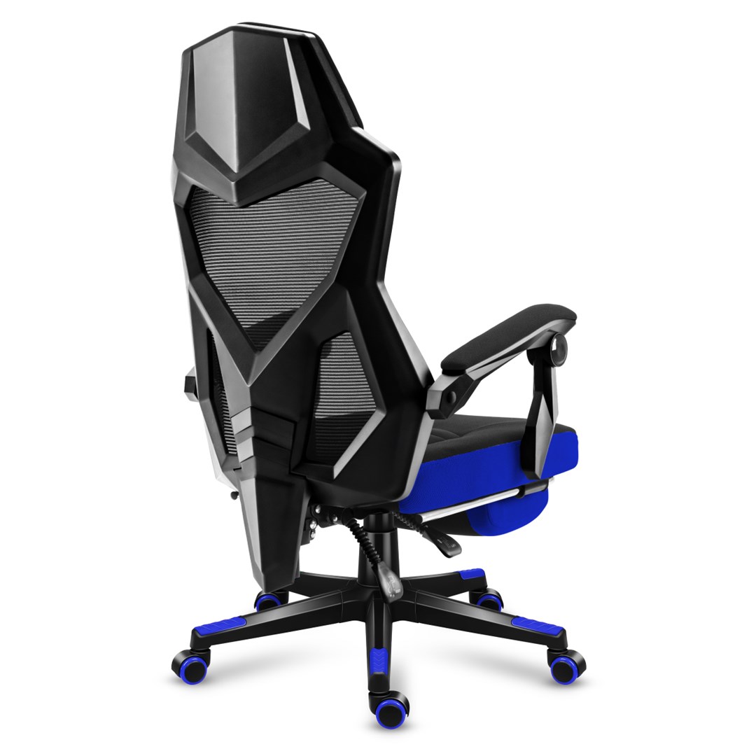 Karrige lojërash HUZARO COMBAT 3.0, 140kg, e zezë/e kaltër