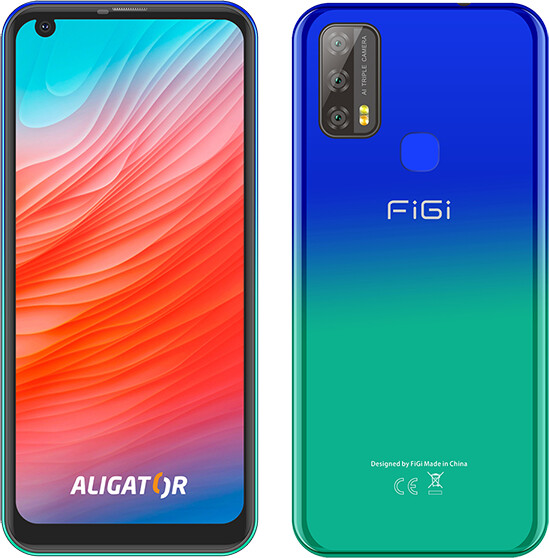 Celular Aligator FiGi Note3, 3GB/32GB, i kaltër