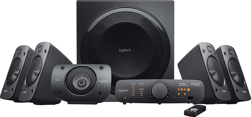 Altoparlantë kompjuteri Logitech Z906, 500 W, të zi