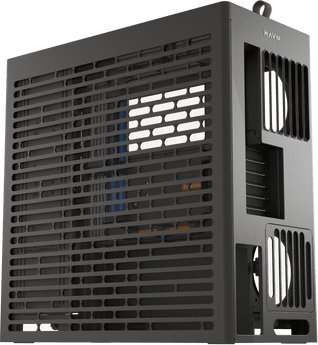Kasi PC HAVN HS420, mid tower, xham i temperuar, e zezë