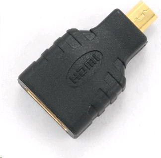 Përshtatës Gembird HDMI Micro - HDMI (AHDMIFD), i zi