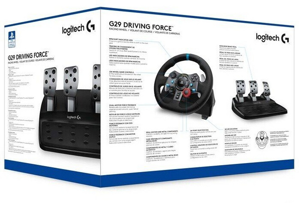 [OUTLET] Set për vozitje Logitech G29 Racing Wheel për PC/PS3/PS4