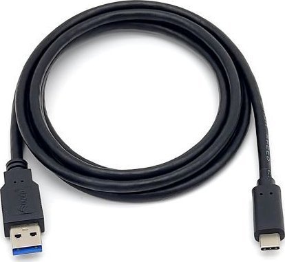 Kabllo USB Equip USB-A në USB-C 128344, 2m, USB 3.2 Gen 1, e zezë