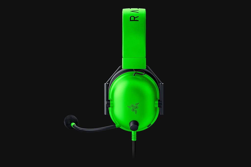 Kufje gaming Razer BlackShark V2 X, me kabllo, stereo, jeshile e zezë