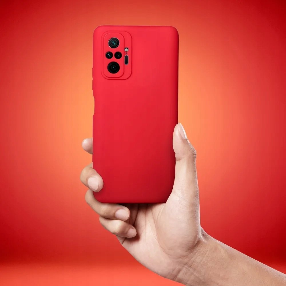 Mbulesë telefoni Forcell Soft për Xiaomi Redmi Note 13, silikon, e kuqe