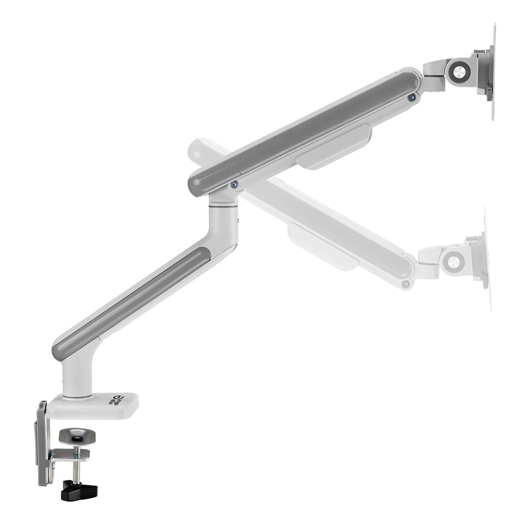 Mbajtëse monitori Ergo Office ER-751, 17-32", 9kg, e bardhë/argjendtë