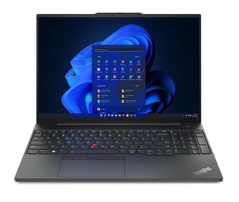 Laptop Lenovo ThinkPad E16, 16", Intel i5-1335U, 16 GB RAM, 512 GB SSD, NVIDIA GeForce MX550, i zi