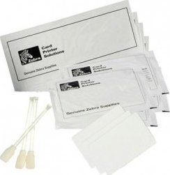 Fletë pastruese për printer Zebra 105999-704, për mirëmbajtje, e bardhë