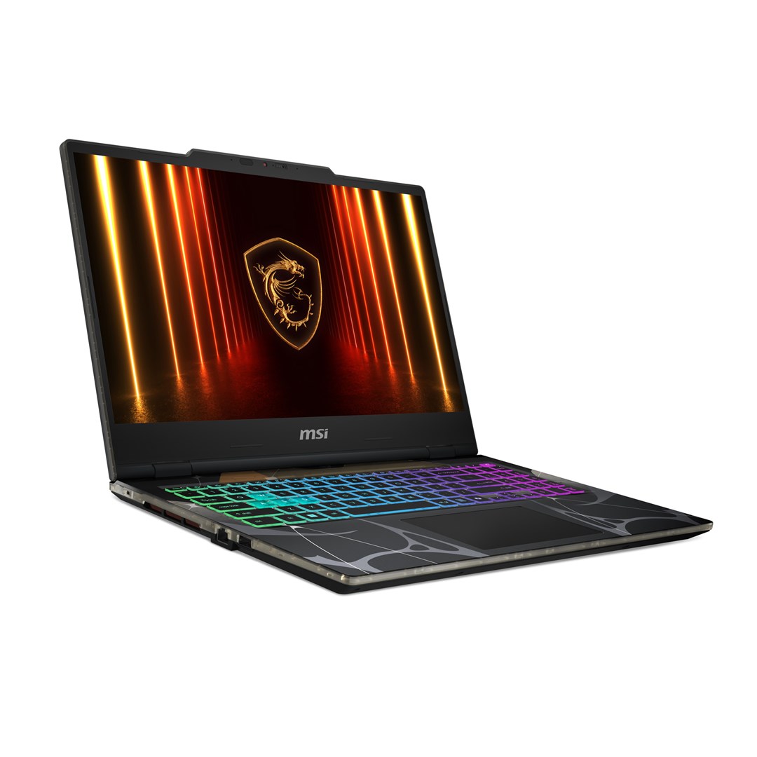 Laptop MSI Cyborg 15 B2RWFKG-038XPL, 15.6", Intel Core 7 240H, 16GB DDR5, 512GB SSD, NVIDIA GeForce RTX 5060, i zi