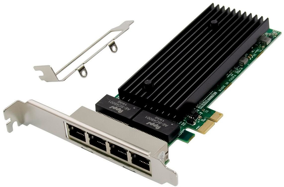 Kartë rrjeti Microconnect PCIe X1 Intel, Gigabit, për desktop