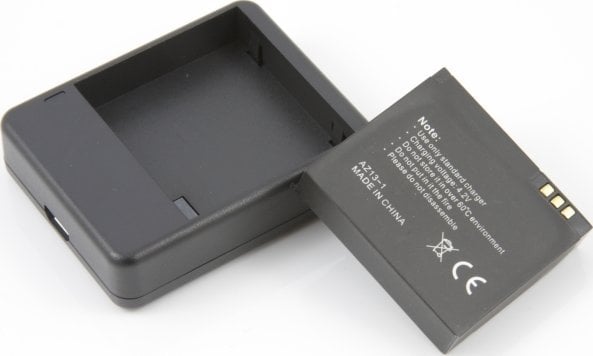 Karikues USB për bateri XREC për Xiaomi Yi AZ13-1, kompakt, me tregues karikimi