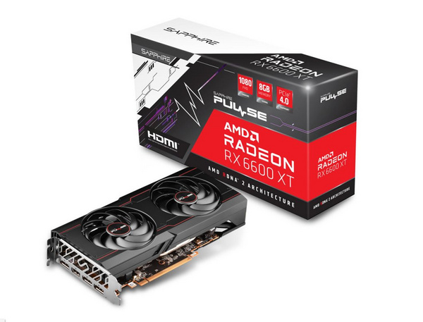 Kartelë grafike Sapphire PULSE Radeon RX 6600 XT Gaming OC 8 GB GDDR6
