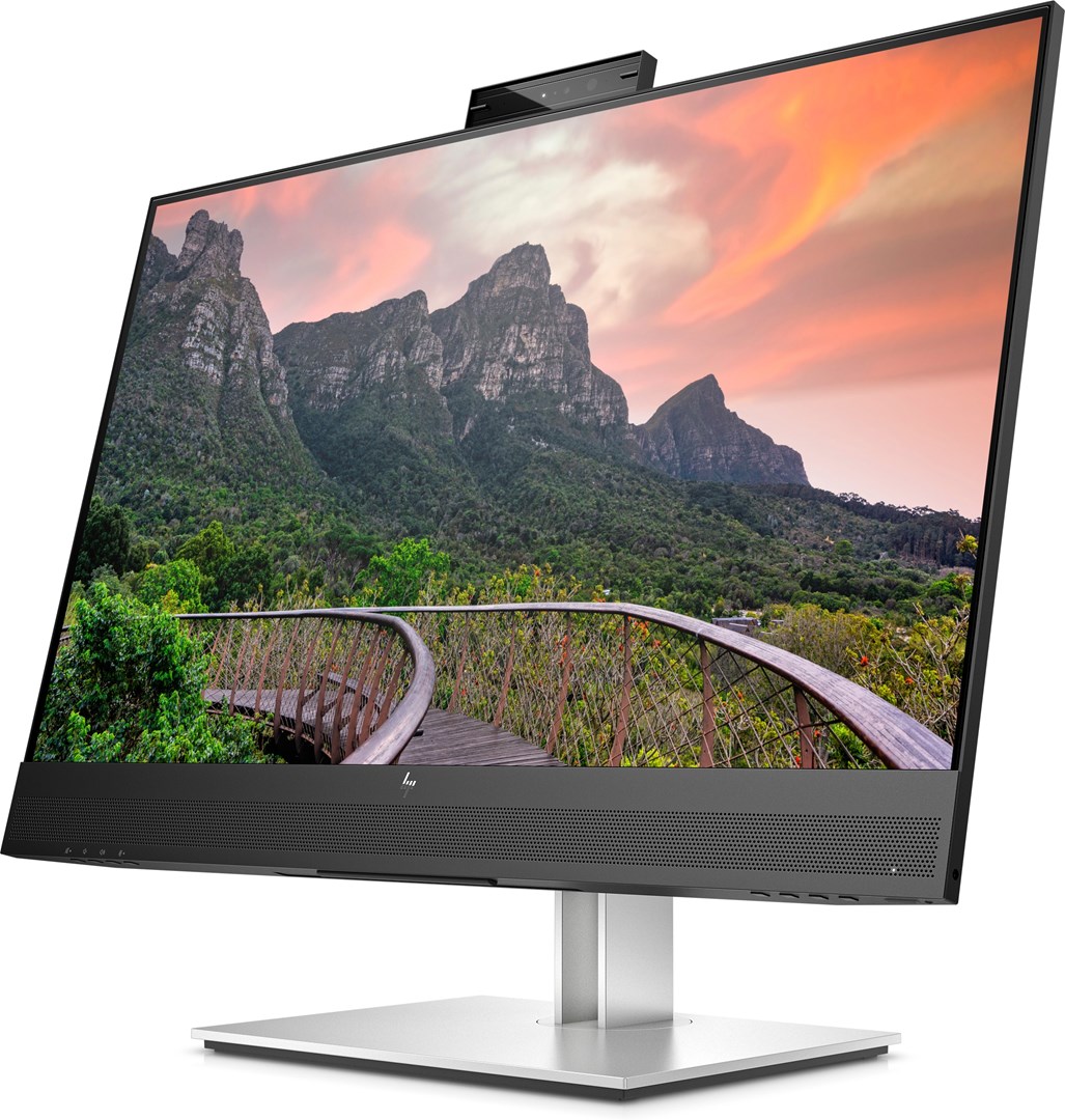 Monitor HP E-Series E27m G4, 27", QHD USB-C, i zi/i argjendtë
