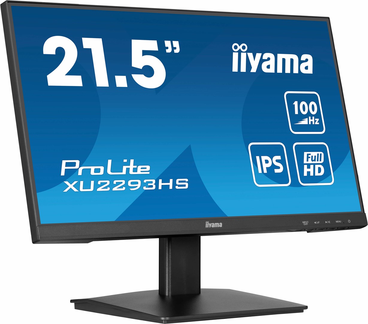 Monitor iiyama ProLite XU2293HS-B6, 21.5", 1920 x 1080, 100 Hz, i zi