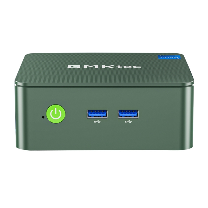 Mini PC GMKtec G3 Plus, Intel N150, 16GB RAM 512GB SSD, i gjelbër