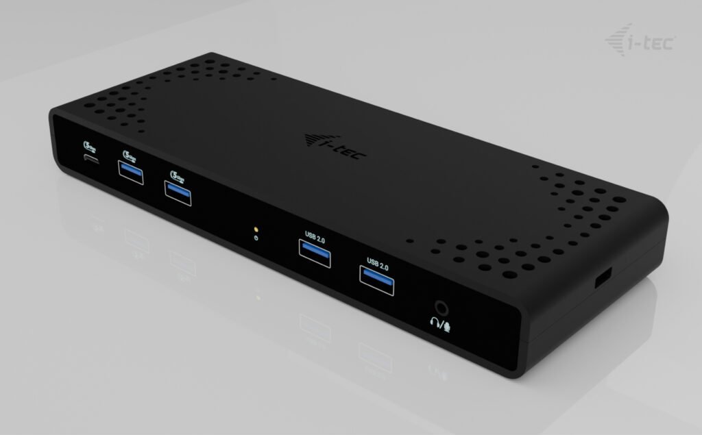 Докинг станица I-tec Universal Dual 4K, 2x 4K 60Hz, Power Delivery 85W, црна
