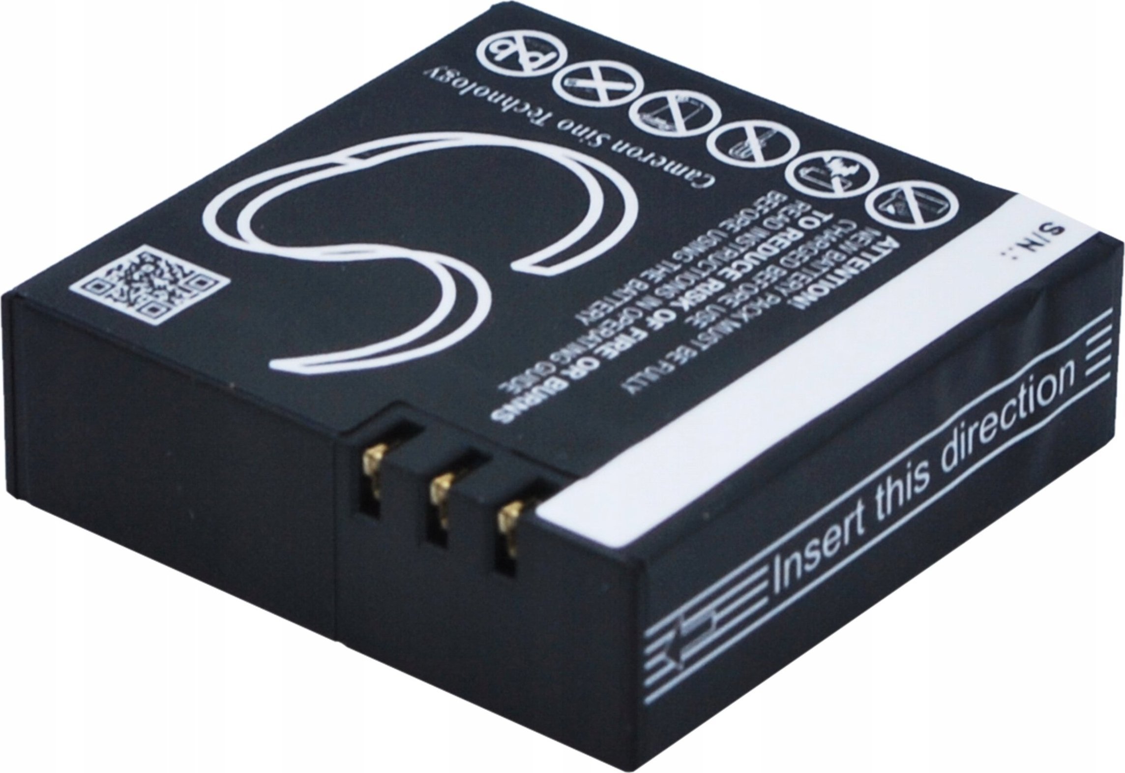 Bateri kamerë sportive Cameron Sino CS-MUZ160MC, 1160mAh, Li-ion, gri