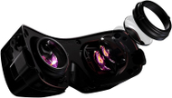 VR очила Pimax Crystal Super, 57PPD, со контролери, црна